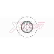 Coppia Dischi Freno X602110 AP XENERGY per RENAULT OPEL NISSAN