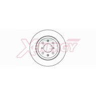 Coppia Dischi Freno X602163 AP XENERGY per OPEL SUZUKI SUBARU