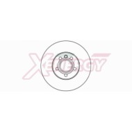 Coppia Dischi Freno X602187 AP XENERGY per VW FORD SEAT