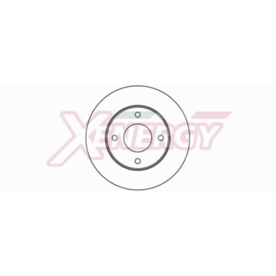 NEUTRO.jpg Coppia Dischi Freno X602216 AP XENERGY per MITSUBISHI SMART