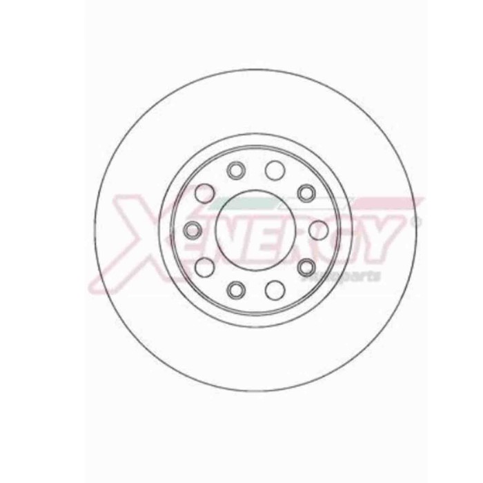 NEUTRO.jpg Coppia Dischi Freno X602711 AP XENERGY per FIAT JEEP ALFA ROMEO