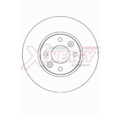 NEUTRO.jpg Coppia Dischi Freno X602714 AP XENERGY per RENAULT MERCEDES-BENZ DACIA