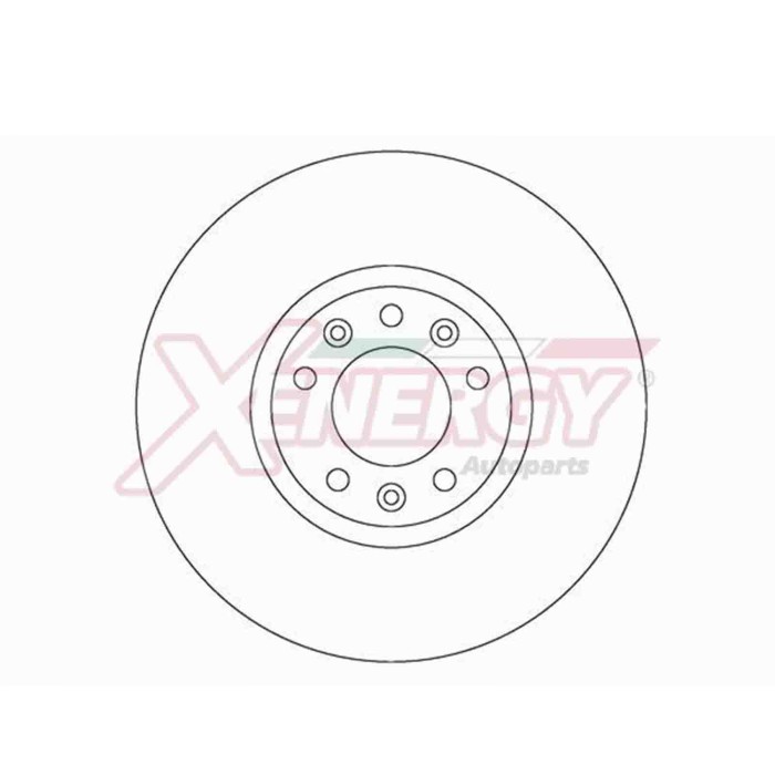 NEUTRO.jpg Coppia Dischi Freno X602742 AP XENERGY per PEUGEOT CITROEN DS