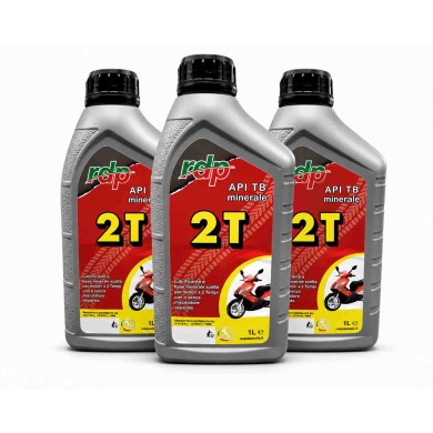 104030001X3 (3).jpg RDP API TB 2T - Lubrificante a base minerale per motori a 2 Tempi con o senza miscelatore separato 3PZ