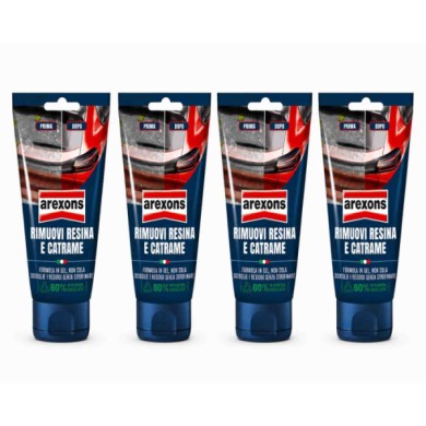 8354_X4.JPG Arexons Rimuovi Resina E Catrame 8354 100ml Gel Carrozzeria Auto Moto 4 Pezzi