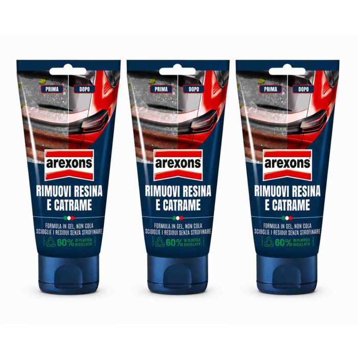 8354_X3.JPG Arexons Rimuovi Resina E Catrame 8354 100ml Gel Carrozzeria Auto Moto 3 Pezzi
