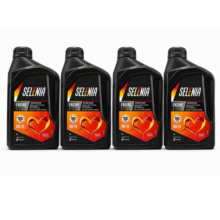70826E18EU_X4.jpg Olio Motore Selenia Eco-2 0w20 Auto Sportive E Di Lusso Euro 6 Litri 4
