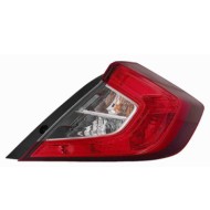 Fanale Posteriore Esterno A Led Per Honda Civic Lato Sinistro Dal 2017/01 Al 2022/02 Versione 4 Porte