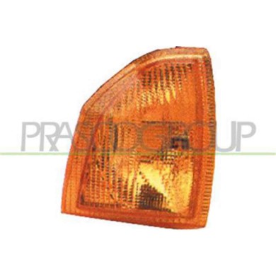 DX_SCRITTA_LOGO.png Fanale Anteriore Destro Arancio Senza Porta Lampada Per Alfa Romeo 33 Dal 1983 Al 1994