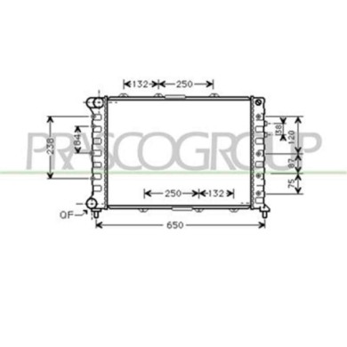 AA080R002_1.JPG Radiatore Per Alfa Romeo 156 Dal 1997 Al 2003