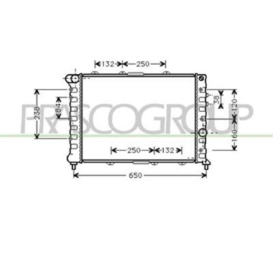AA080R003_1.JPG Radiatore Per Alfa Romeo 156 Dal 1997 Al 2003