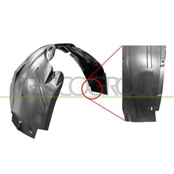 GUIDA_ALLA_SCELTA.JPG Passaruota Anteriore Sinistro Per Alfa Romeo 159 Dal 2005 Al 2011