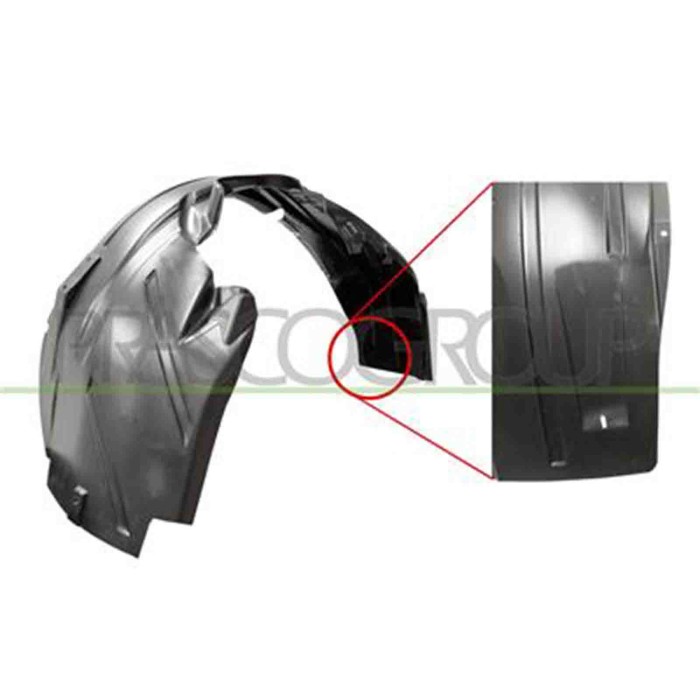 GUIDA_ALLA_SCELTA.JPG Passaruota Anteriore Sinistro Per Alfa Romeo 159 Dal 2005 Al 2011