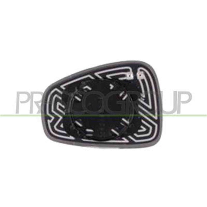GUIDA_ALLA_SCELTA.JPG Piastra Specchio Destra Per Alfa Romeo 159 Dal 2005 Al 2011