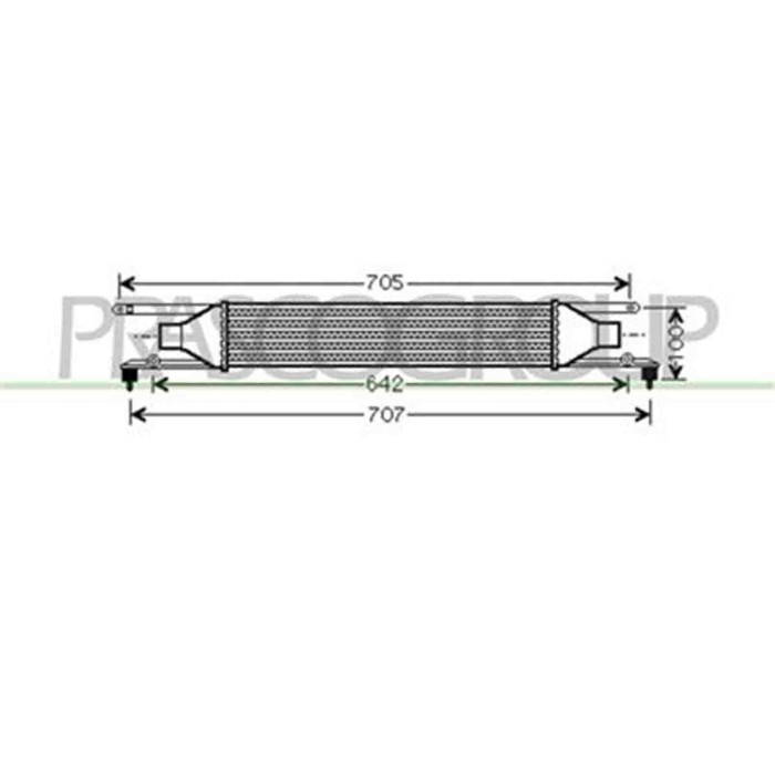 AA210N001_1.JPG Intercooler Per Alfa Romeo Mito Dal 2008 Al 2016