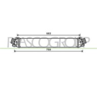 Intercooler Per Alfa Romeo Giulietta Dal 2010 Al 2016