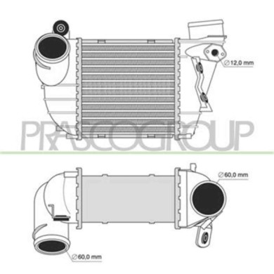 AD016N002_1.JPG Intercooler Per Audi A3 3/5 Porte (8v1/8va) Dal 1996 Al 2003