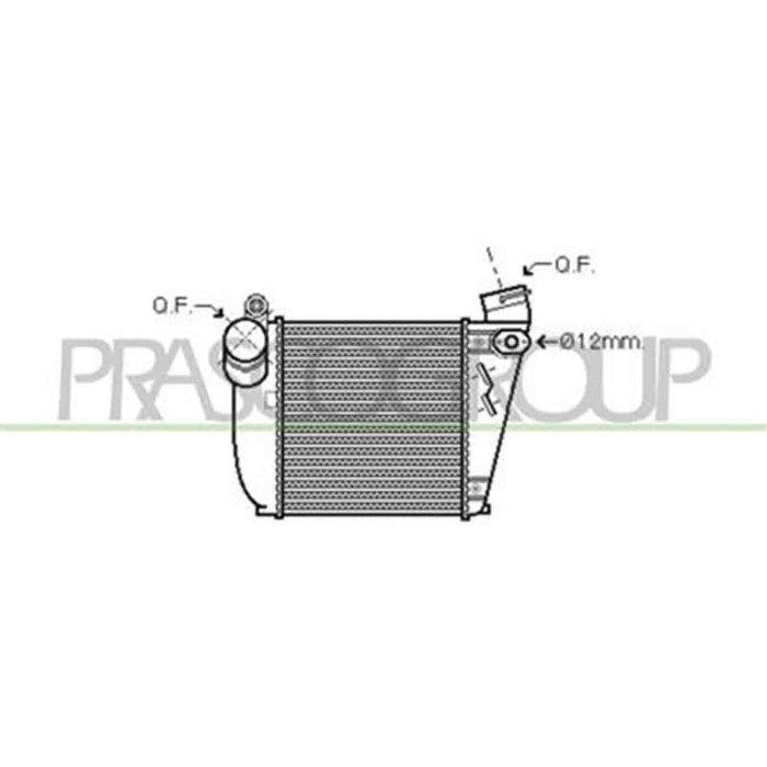 AD016N004_1.JPG Intercooler Per Audi A3 3/5 Porte (8v1/8va) Dal 1996 Al 2003