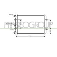 Radiatore Per Audi A3 3/5 Porte (8v1/8va) Dal 1996 Al 2003