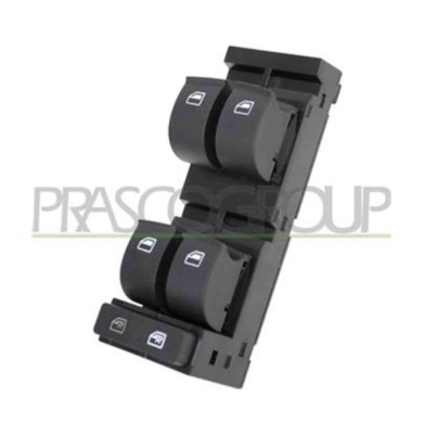 AD016WS04_2.JPG Pulsantiera Nera Per Audi A3 3/5 Porte (8v1/8va) Dal 1996 Al 2003