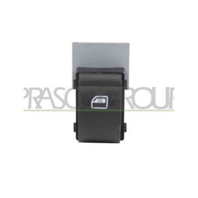 AD016WS05_1.JPG Interruttore Alzacristallo Nero Per Audi A3 3/5 Porte (8v1/8va) Dal 1996 Al 2003