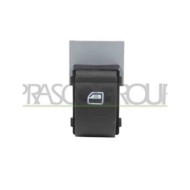 AD016WS05_1.JPG Interruttore Alzacristallo Nero Per Audi A3 3/5 Porte (8v1/8va) Dal 1996 Al 2003