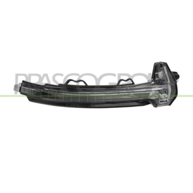 DX_SCRITTA_LOGO.jpg Fanale Per Retrovisore Destro Bianco Led Compatibile Per AUDI A4 (B9) Dal 09/2015 Al 07/2019 Codice Original