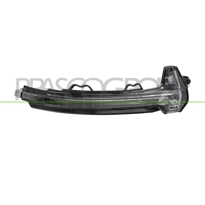 DX_SCRITTA_LOGO.jpg Fanale Per Retrovisore Destro Bianco Led Compatibile Per AUDI A4 (B9) Dal 09/2015 Al 07/2019 Codice Original