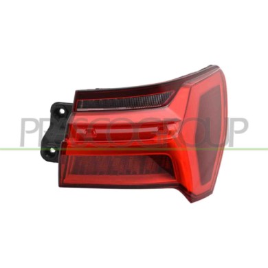 LIBRETTO_RICHIESTA_TARGA.JPG Fanale Posteriore Destro Esterno Con Porta Lampada Led Mod. Station Wagon Versione Odelo AUDI A6 (C