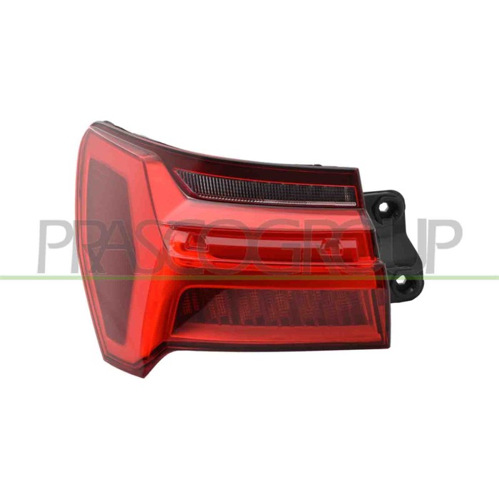 LIBRETTO_RICHIESTA_TARGA.JPG Fanale Posteriore Sinistro Esterno Con Porta Lampada Led Mod. Station Wagon Versione Odelo AUDI A6 