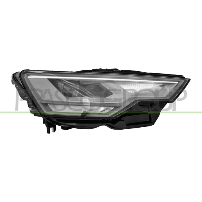 DX_SCRITTA_LOGO.jpg Proiettore Destro Elettrico Con Motore Senza Centralina Led Versione Hella AUDI A6 (C8) Dal 05/2019 in poi 4