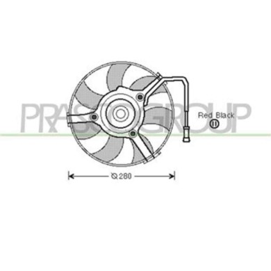AD017F001_1.JPG Ventola Per Audi A4 (b5) Dal 1994 Al 1999