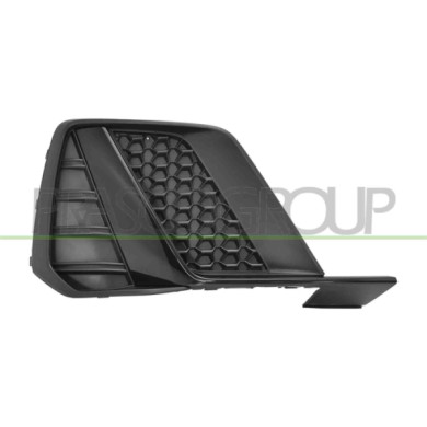 DX_SCRITTA_LOGO.jpg Griglia Destra Paraurti Anteriore Nera Senza Sede Fendi Modanatura Nera Lucida Traccia Pdc AUDI A1 S-LINE Da