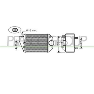 AD017N002_1.JPG Intercooler Per Audi A4 (b5) Dal 1994 Al 1999