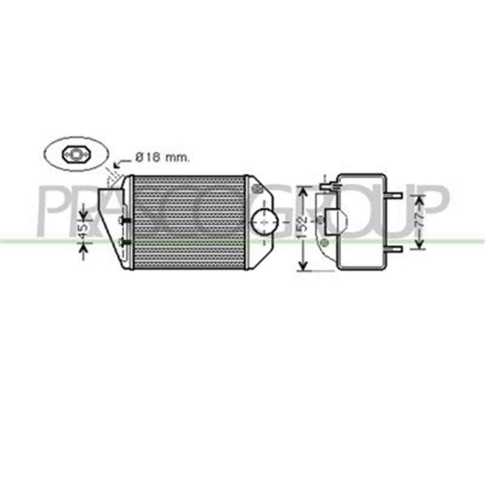 AD017N002_1.JPG Intercooler Per Audi A4 (b5) Dal 1994 Al 1999