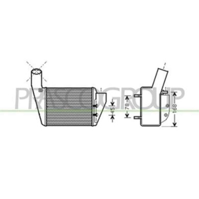 AD017N003_1.JPG Intercooler Per Audi A4 (b5) Dal 1994 Al 1999