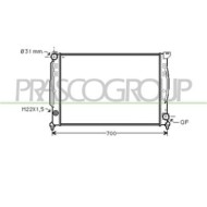 AD017R004_1.JPG Radiatore Per Audi A4 (b5) Dal 1994 Al 1999