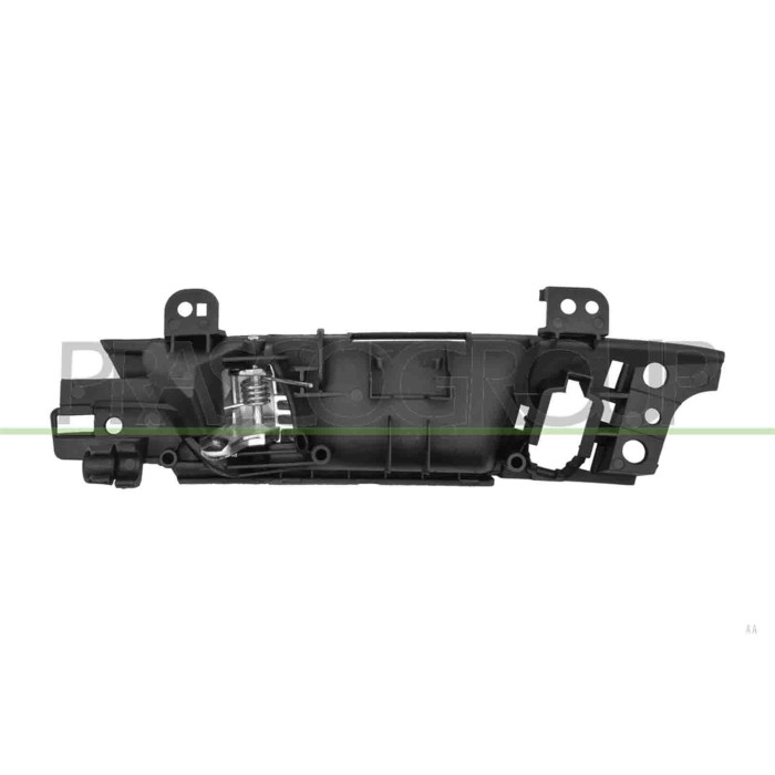 LIBRETTO_RICHIESTA_TARGA.JPG Maniglia Anteriore Destra Interna Con Leva Argento AUDI A3 3/5 PORTE (8P/8PA) Dal 09/2003 Al 06/200