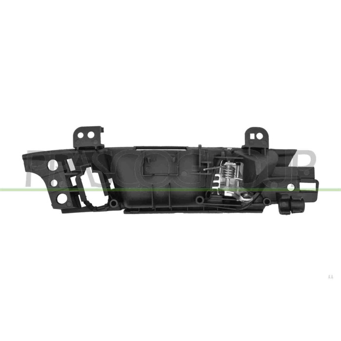 LIBRETTO_RICHIESTA_TARGA.JPG Maniglia Anteriore Sinistra Interna Con Leva Argento AUDI A3 3/5 PORTE (8P/8PA) Dal 09/2003 Al 06/2