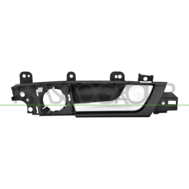 DX_SCRITTA_LOGO.jpg Maniglia Posteriore Destra Interna Con Leva Argento AUDI A3 3/5 PORTE (8P/8PA) Dal 09/2003 Al 06/2008 8P4839