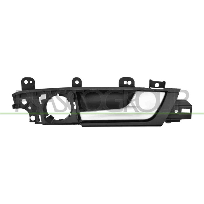 DX_SCRITTA_LOGO.jpg Maniglia Posteriore Destra Interna Con Leva Argento AUDI A3 3/5 PORTE (8P/8PA) Dal 09/2003 Al 06/2008 8P4839