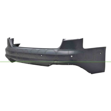 NEUTRO.jpg Paraurti Posteriore Con Primer Con Tappo Coprigancio Con Fori Pdc E Park Assist+Supporti AUDI A4 (B9) Dal 02/2020 Al 