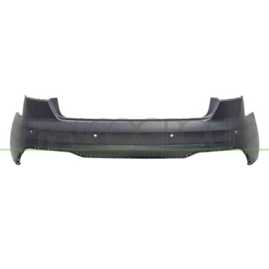 LIBRETTO_RICHIESTA_TARGA.JPG Paraurti Posteriore Con Primer Con Tappo Coprigancio Con Fori Pdc E Park Assist+Supporti AUDI A4 (B