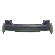 LIBRETTO_RICHIESTA_TARGA.JPG Paraurti Posteriore Con Primer Con Tappo Coprigancio Con Fori Pdc E Park Assist+Supporti AUDI A4 (B