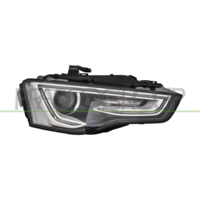 DX_SCRITTA_LOGO.jpg Proiettore Destro Hid D3S Elettrico Motore Luce Diurna Led Mod. 11 12 AUDI A5 (8T3/8F) COUPE'/CABRIOLET Dal 