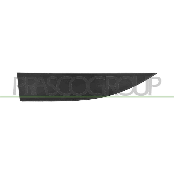 DX_SCRITTA_LOGO.jpg Spoiler Destro Paraurti Anteriore Nero Goffrato Compatibile Per AUDI Q2 Dal 11/2016 Al 01/2021 Codice Origin
