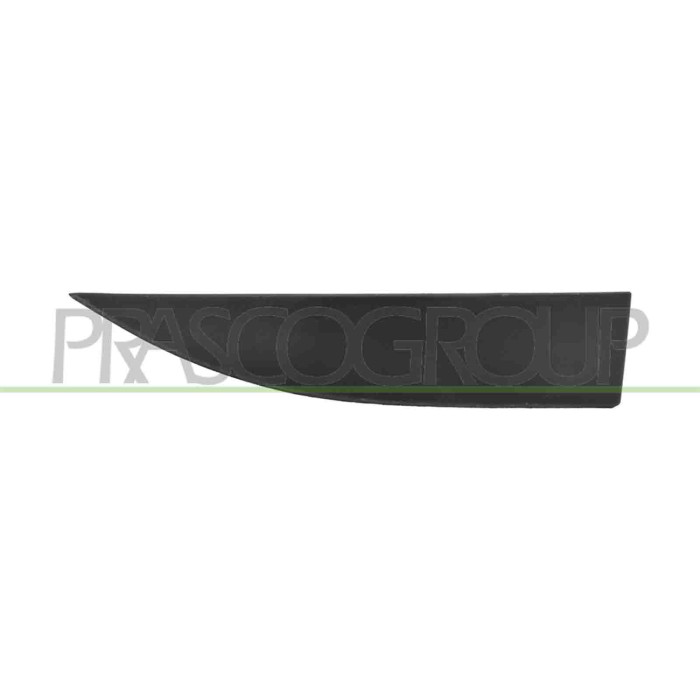 NEUTRO.jpg Spoiler Sinistro Paraurti Anteriore Nero Goffrato Compatibile Per AUDI Q2 Dal 11/2016 Al 01/2021 Codice Originale 81A