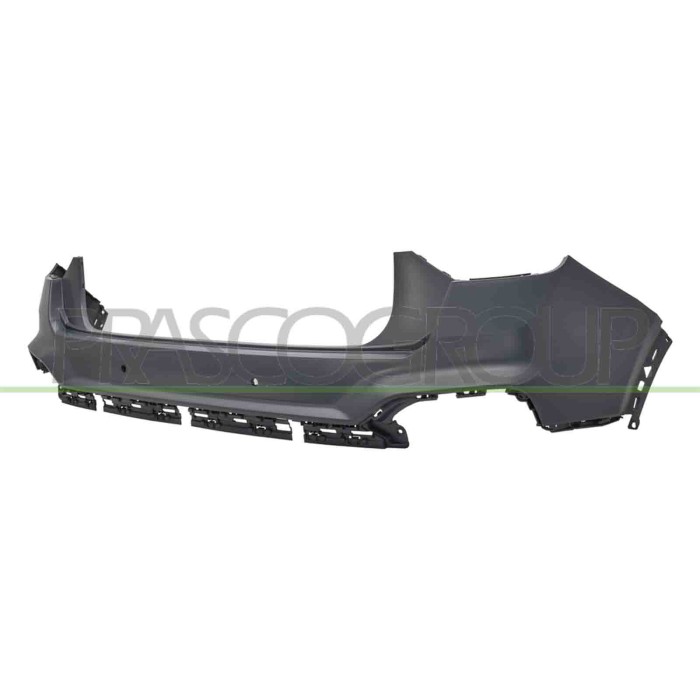 NEUTRO.jpg Paraurti Posteriore Con Primer Con Fori Pdc+Supporti Con Tracce Park Assist AUDI Q2 Dal 02/2021 in poi 81A807067DGRU