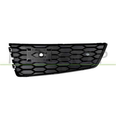 AD8152123_1.JPG Griglia Destra Paraurti Anteriore Superiore Nera Lucida Compatibile Per AUDI Q3 S-LINE (8U) Dal 10/2016 Al 07/20