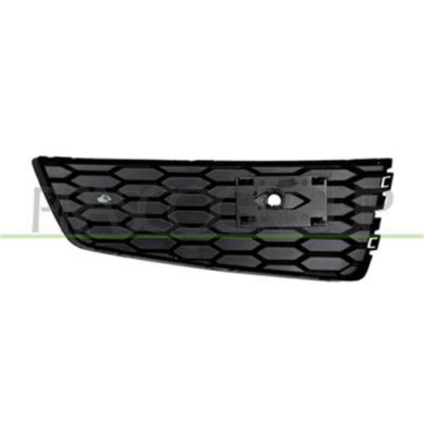AD8152124_1.JPG Griglia Sinistra Superiore Nera Lucida Paraurti Anteriore AUDI Q3 S-LINE (8U) Dal 10/2016 Al 07/2018 8U0807681TT